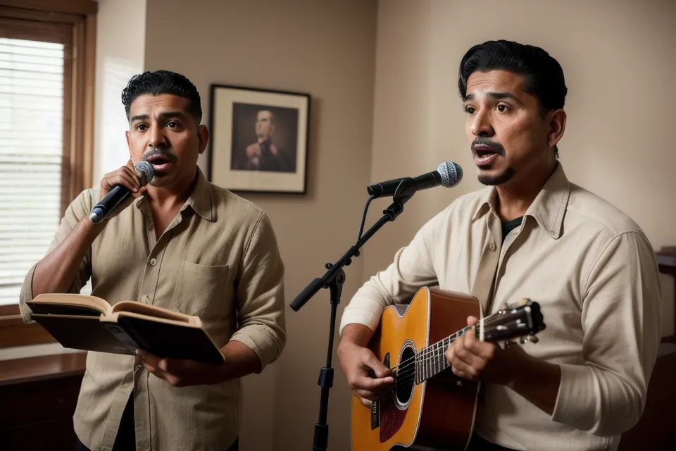 Hombre adulto de León comparando un curso básico de canto y uno de nivel intermedio antes de decidir cuál pagar